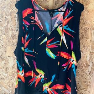 Vibrant Women's Sleeveless Top